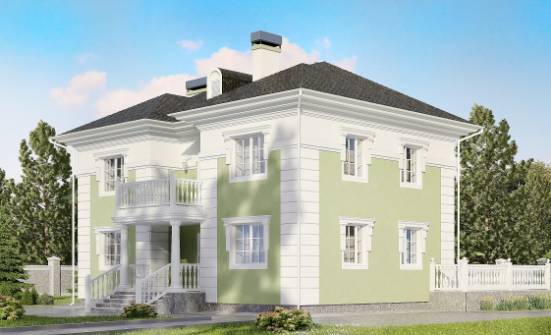 155-005-П Проект двухэтажного дома, скромный загородный дом из газобетона Нальчик | Проекты домов от House Expert