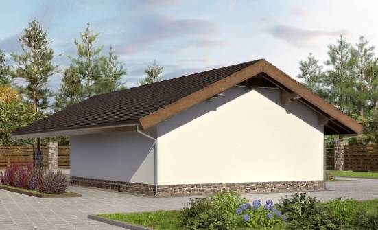 060-005-Л Проект гаража из кирпича Нальчик | Проекты домов от House Expert