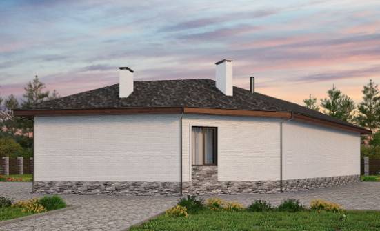 145-001-Л Проект бани из газосиликатных блоков Нальчик | Проекты одноэтажных домов от House Expert