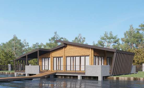 100-007-П Проект бани из бревен Нальчик | Проекты домов от House Expert