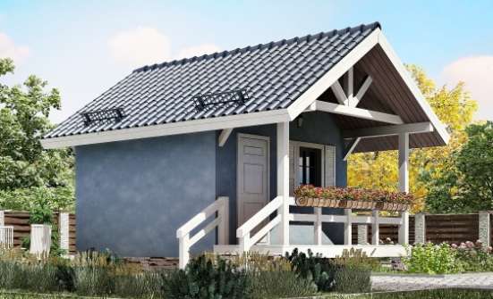 020-001-Л Проект одноэтажного дома, экономичный загородный дом из дерева Нальчик | Проекты домов от House Expert