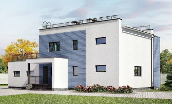 180-012-Л Проект двухэтажного дома, гараж, уютный загородный дом из кирпича Прохладный | Проекты домов от House Expert
