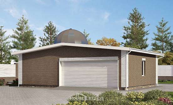 075-001-П Проект гаража из кирпича Нальчик | Проекты домов от House Expert