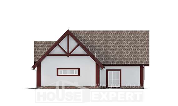 145-002-Л Проект гаража из поризованных блоков Нальчик, House Expert